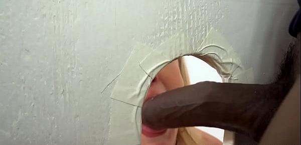  Zoe Sparx Squirts On A BBC - Gloryhole